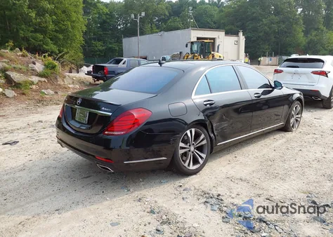 2015 Mercedes-Benz S 550 4Matic z USA, uszkodzony, nr VIN WDDUG8FB1FA086299